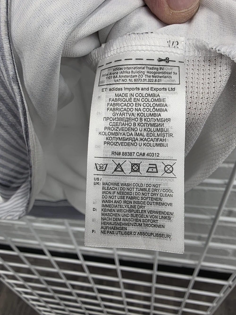 Adidas LAFC White/Gray YouTube TV Men's Soccer Jersey - XL